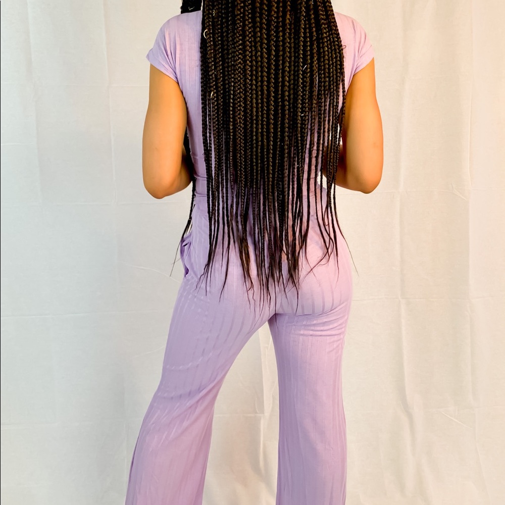 Lavender Pant Set - Picture 2 of 4